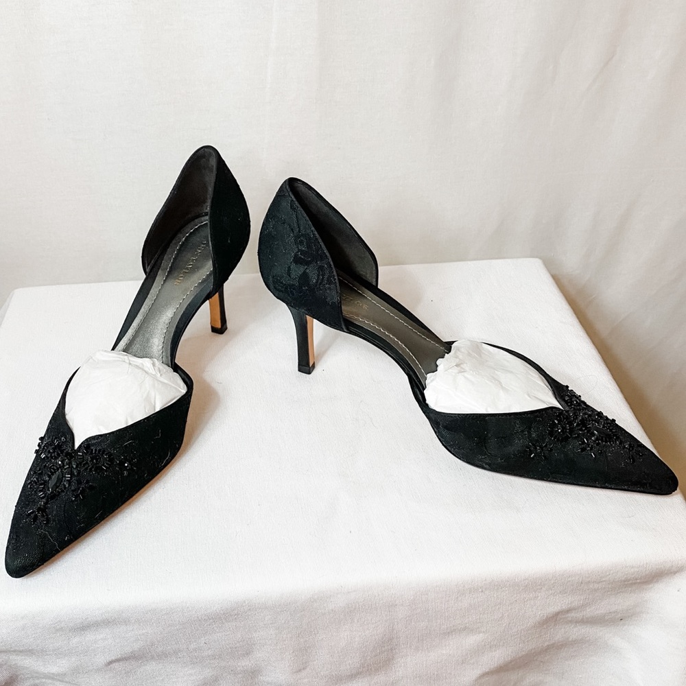 *NWOT* ANN TAYLOR Black Kitten Heels